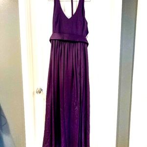 Purple/Sangria Long Formal Gown sz 20-22 worn once